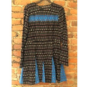 BCBG MAXAZRIA Amabel drop waist dress